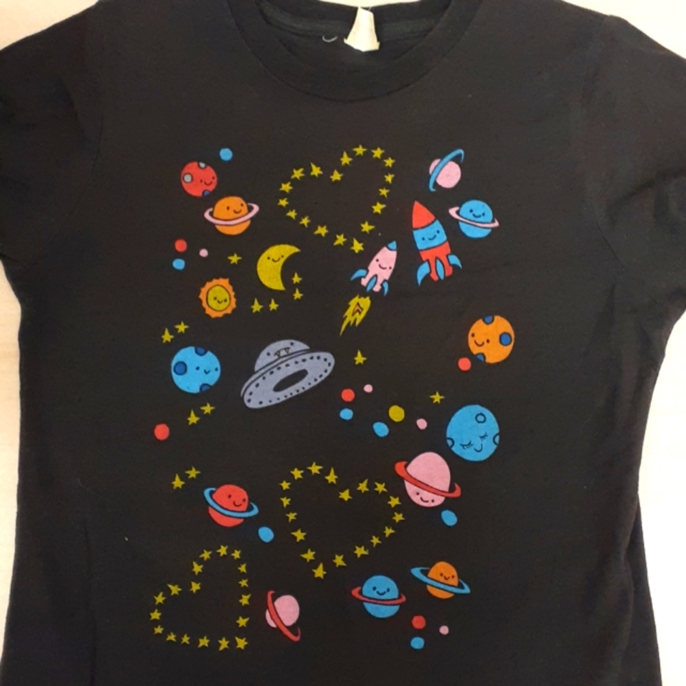 Loyal Army M cute space shirt